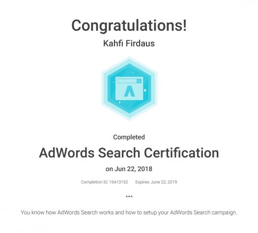 adwords-search-certification-kahfi-firdaus